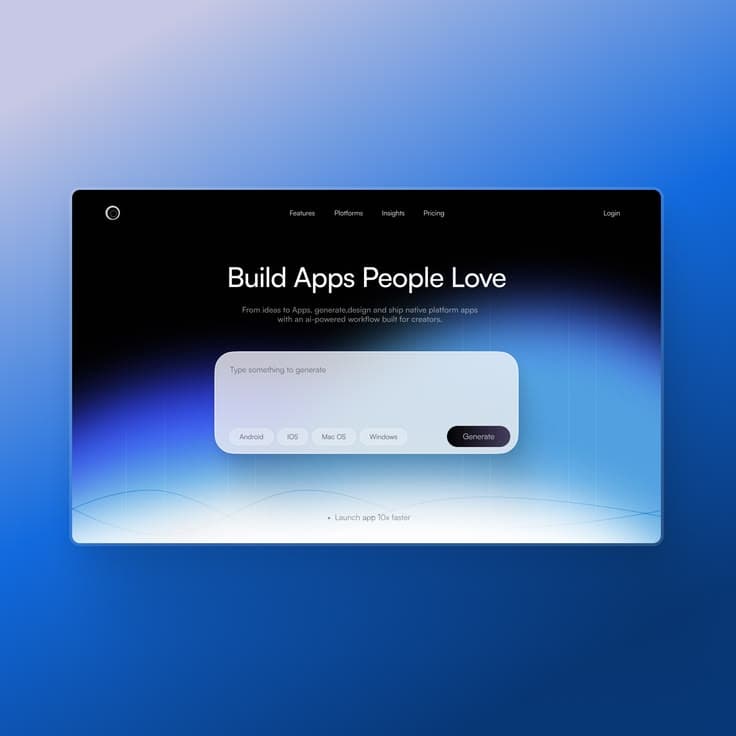Full-stack booking SaaS product showcase preview.
